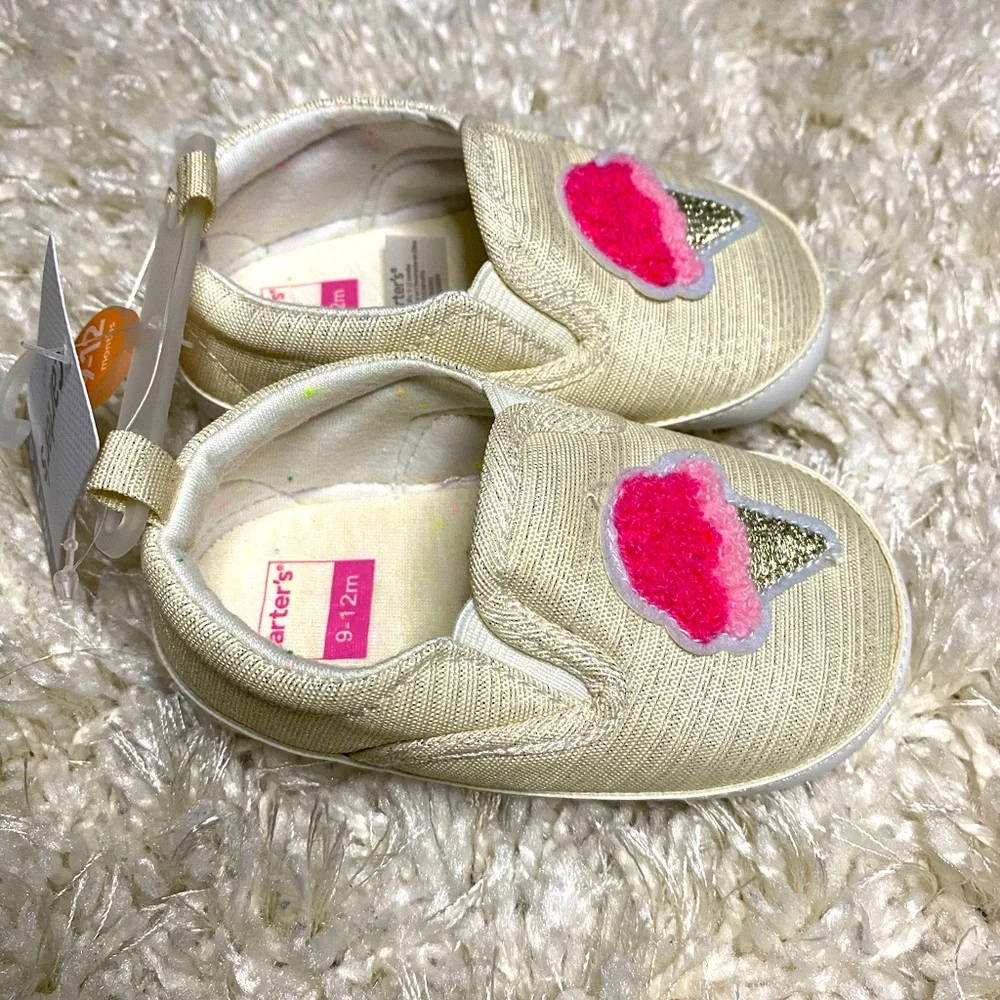 Carter’s babygirl slip on shoes